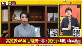 高虹安可否參選2026新竹市長？法學專家林志潔：法律沒規定不行（圖／94要客訴）