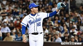 ▲富邦悍將後援投手曾峻岳。（圖／記者劉彥池攝影）