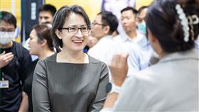 蕭美琴參觀「2024 AI Taiwan未來商務展」（圖／總統府提供）