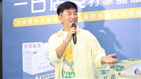 吳宗憲今天出席一日店長活動。（圖／鄭孟晃攝影）