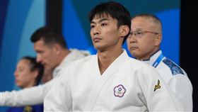 「柔道男神」楊勇緯8強惜敗，落入敗部復活賽。（圖／中華奧會提供）