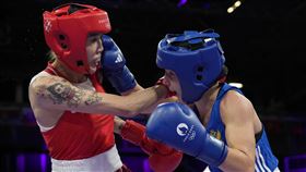 台灣拳擊好手黃筱雯。（圖／美聯社/達志影像）