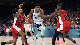 ▲「字母哥」安戴托昆波（Giannis Antetokounmpo）獨拿34分。（圖／美聯社／達志影像）