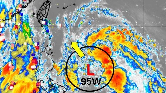 熱帶擾動95W很快靠近！專家揭成颱機率