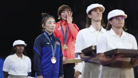 ▲日本31歲柔道女子選手角田夏實首度出戰奧運，在女子48公斤級決賽替日本奪下首面金牌。（圖／美聯社／達志影像）