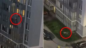 喝醉秀肌肉給女友看！27歲男「半裸懸掛9樓」　下秒慘墜地身亡 翻攝自X