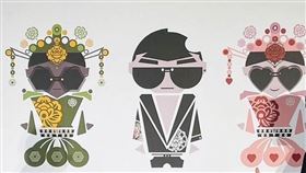 三個圖像分別為二媽祖、高丰與三媽祖（圖／無極武恩聖宮提供）