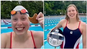 ▲美國蛙后莉莉金（Lilly King）日前接受訪問時自爆，她在每個游過的泳池「幾乎都偷尿尿過」。（圖／擷取自Instagram／_king_lil）