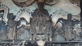 疑電線走火！斗六廟火災「20尊神明碳化焦黑」　估損失2千萬