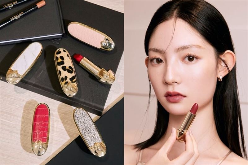（圖／翻攝自嬌蘭）嬌蘭 ROUGE G紅寶之吻高訂唇膏彩殼嬌蘭 ROUGE G紅寶之吻高訂絲絨唇膏嬌蘭 ROUGE G紅寶之吻高訂緞光唇膏