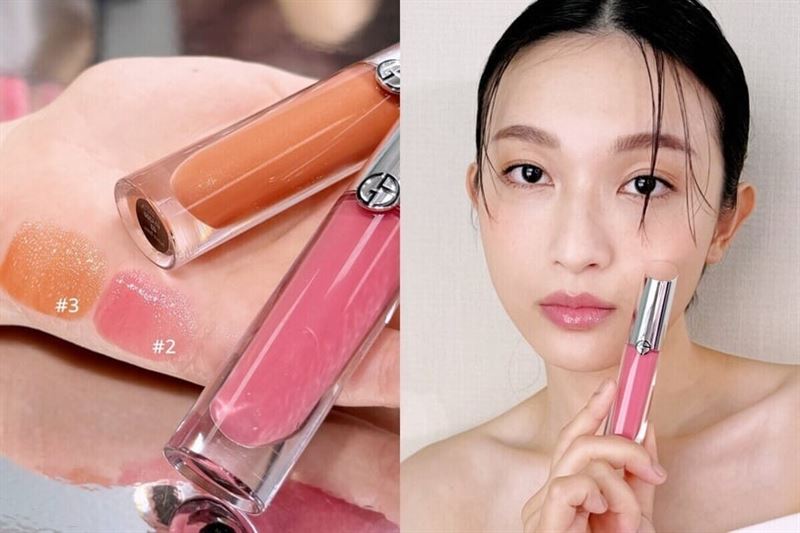 （圖／翻攝自BEAUTY美人圈）ARMANI BEAUTY 訂製奢光潤唇蜜