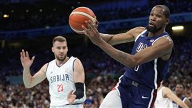 ▲今天攻下23分杜蘭特（Kevin Durant）。（圖／美聯社／達志影像）