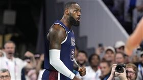 ▲詹姆斯（LeBron James）賽後談到杜蘭特的表現。（圖／美聯社／達志影像）