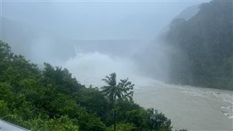 曾文水庫洩洪　不到4天放掉1座水庫容量