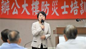 內政部長劉世芳今（29）日主持「113年度中央聯合辦公大樓防災士培訓」開訓典禮。（圖／內政部提供)