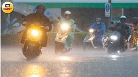 凱米颱風為台灣帶來強降雨。
