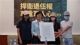 林岱樺針對軍職教師退伍，呼籲國防部應制定明確指導方針（圖／林岱樺辦公室提供）