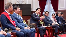 賴清德接見「國際同濟會台灣總會理監事首席及全國十大傑出農業專家」（圖／總統府提供）