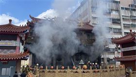 ▲三樓凌霄寶殿遭遇祝融（圖／翻攝自斗六新興宮-開基斗六媽粉絲專頁）