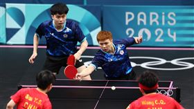 台灣奧運桌球混雙林昀儒／陳思羽。（圖／中華奧會提供）