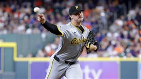 ▲海盜「狀元」斯金斯（Paul Skenes）在生涯前13場先發投出100次三振。（圖／美聯社／達志影像）