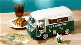 星巴克,中秋,禮盒,咖啡車咖啡捲心酥禮盒(星巴克 提供)