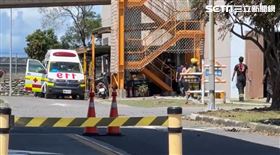 台東焚化廠工安意外。（圖／翻攝畫面）