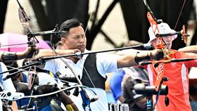 台灣男子射箭代表隊戴宇軒。（圖／中華奧會提供）