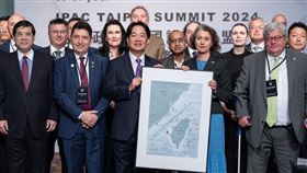 賴清德總統今（30）日出席「對中政策跨國議會聯盟（IPAC）年會台灣專題場次」。（圖／總統府提供)