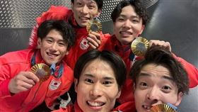 日本體操隊員橋本大輝貼心舉動，獲得中日網友一致好評。（圖／翻攝橋本大輝IG）