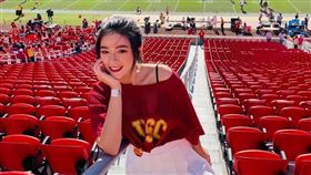 民眾黨美女發言人林子宇傳出在碧潭落水意外。(圖/翻攝林子宇IG)
