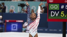 美國體操天后拜爾絲（Simone Biles）（圖／美聯社／達志影像）