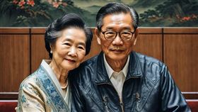 老夫老妻，也需要保持溝通和分享的熱情。（圖／AI生成）
老人,老夫妻,夫妻
