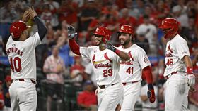 ▲菲姆（Tommy Pham）被交易回前東家紅雀，首戰炸裂滿貫砲。（圖／美聯社／達志影像）