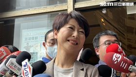 ▲立委陳亭妃出席民進黨中常會（圖／記者高逸帆攝影）