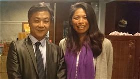 呂秋遠律師在臉書貼書一張跟謝淑薇合照，他寫道，雖然我們已經充分體認到部分台灣人喜歡用言語暴力霸凌別人，但奧運真是一面照妖鏡。（圖／翻攝自呂秋遠臉書）