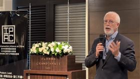 IPAC「公民社會市集」活動  周民德致詞對中政策跨國議會聯31日在台北舉行「公民社會市集」活動，弗里德里希諾曼自由基金會代理總監周民德（Rainer Adam）致詞。中央社記者楊堯茹攝  113年7月31日