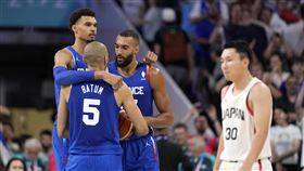 ▲日本奧運籃球不敵法國，《灌籃高手》作者井上雄彥發文感到自豪。（圖／美聯社／達志影像）