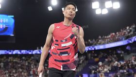 ▲台灣羽球一哥周天成，巴黎奧運小組賽全勝晉級。（圖／中華奧會提供）