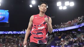 台灣羽球一哥周天成晉級16強。（圖／中華奧會提供）