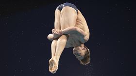 巴黎奧運英國跳水王子戴利（Tom Daley）。（圖／美聯社／達志影像）