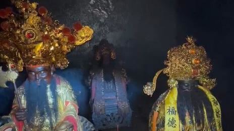 石龍宮遇祝融現況曝 泡麵土地公毫髮無傷
