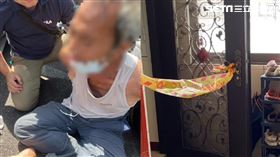 事過一年，小兄弟仍未走出陰影，不斷詢問阿公爸媽的死是不是跟他開門有關？是不是壞小孩？（圖／翻攝畫面）
