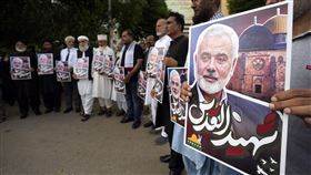 哈瑪斯領袖哈尼雅遭暗殺，埃及外交部譴責以色列恐使加薩衝突加劇。（圖／美聯社／達志影像）