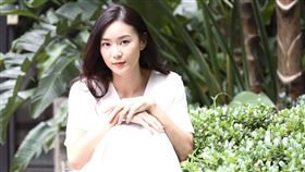 鍾瑶今天出席聯訪。（圖／鄭孟晃攝影）