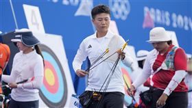 ▲巴黎奧運台灣射箭好手雷千瑩。（圖／中華奧會提供）