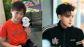 全紅嬋喜歡的偶像是黃子韜。（圖／翻攝全紅嬋、黃子韜微博）