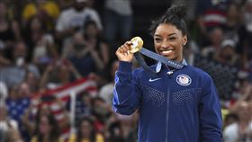 美國體操天后拜爾絲（Simone Biles）。（圖／美聯社／達志影像）