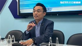 ▲國民黨團召開「毀憲亂政  無賴政府完全不演了！」記者會，立委洪孟楷受訪（圖／記者陳怡潔攝影）