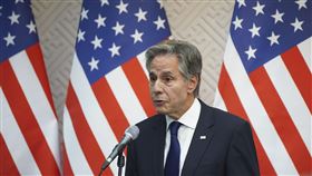 美國國務卿布林肯（Antony Blinken）。（圖／美聯社／達志影像）